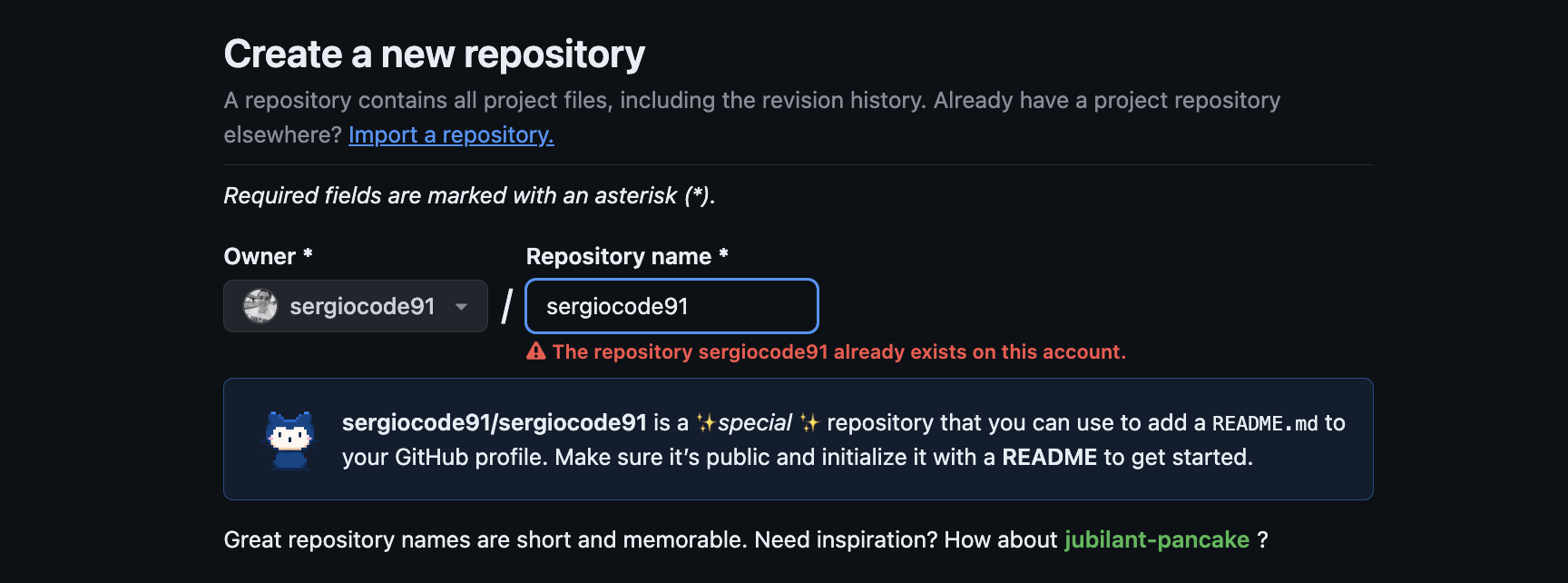 Create GitHub Repository